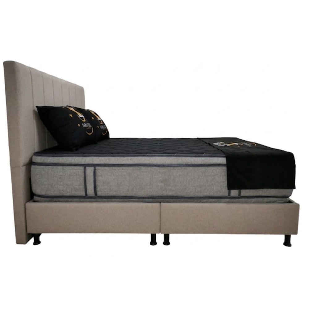 Base cama colchón clínico resortado pillow top