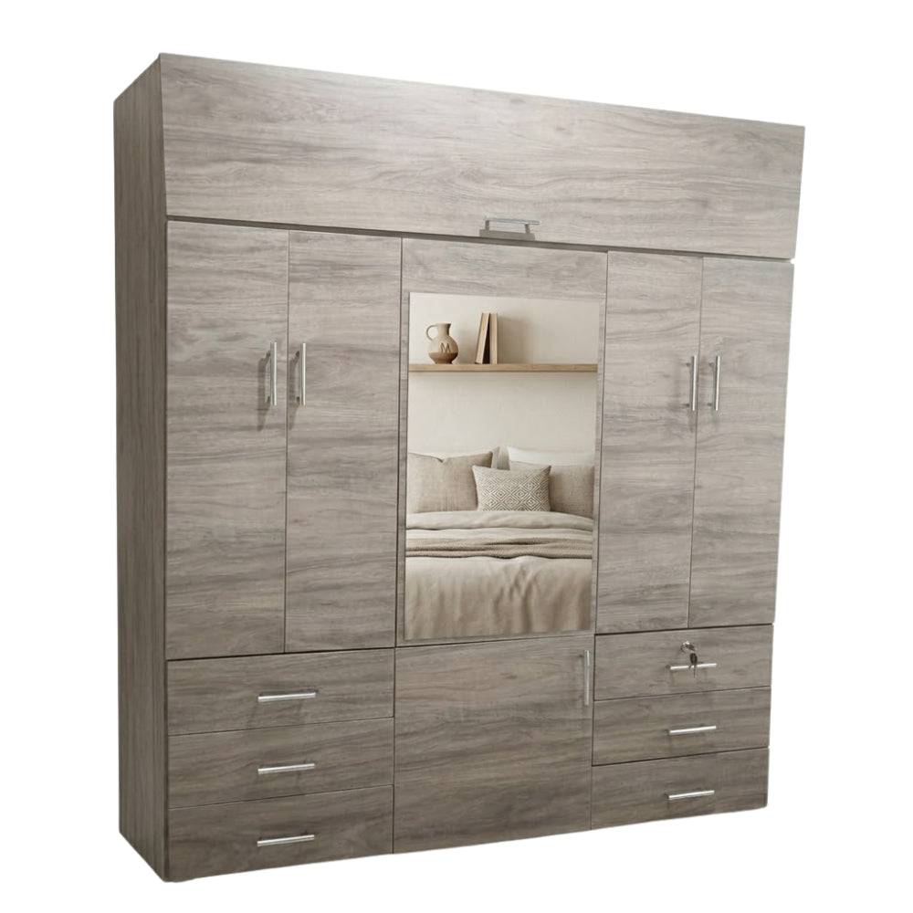 Closet Moderno 5 Puertas Premium