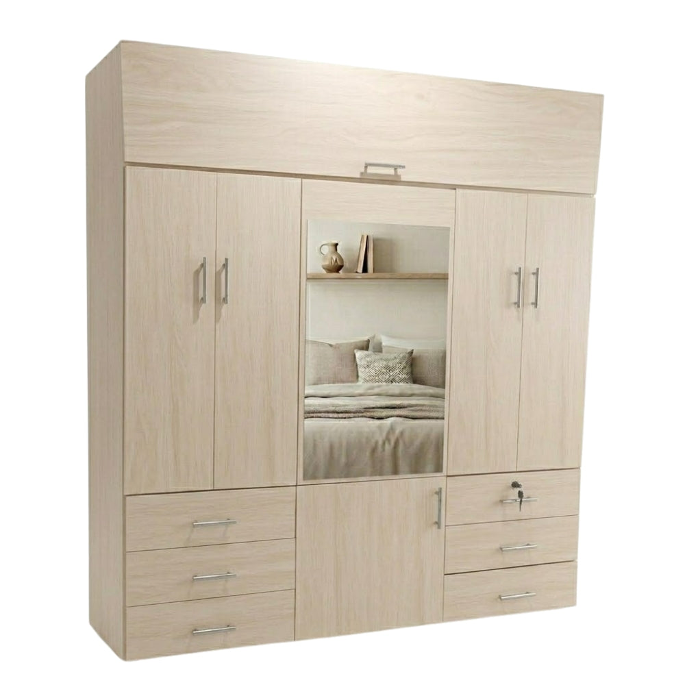 Closet Moderno 5 Puertas Premium