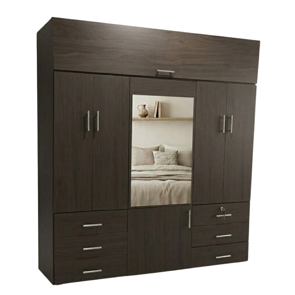 Closet Moderno 5 Puertas Premium