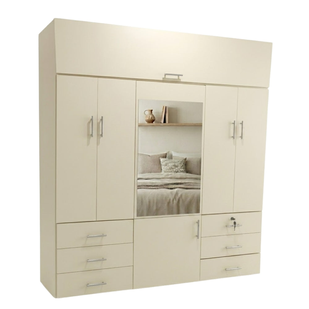 Closet Moderno 5 Puertas Premium